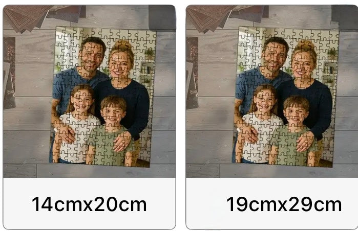 Custom Photo Jigsaw Puzzle – Personalised With Your Picture – 2 Sizes Available – Unique Gift