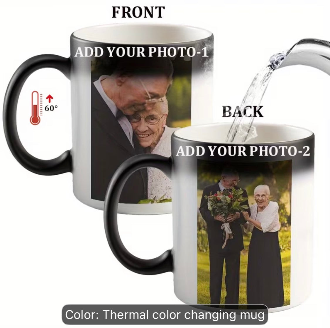 Custom Magic Heat Colour Changing Mug – Personalised Photo Mug