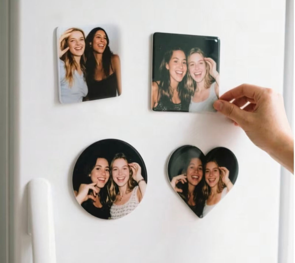 Custom Photo Fridge Magnet – Personalised – 4 Shapes Available