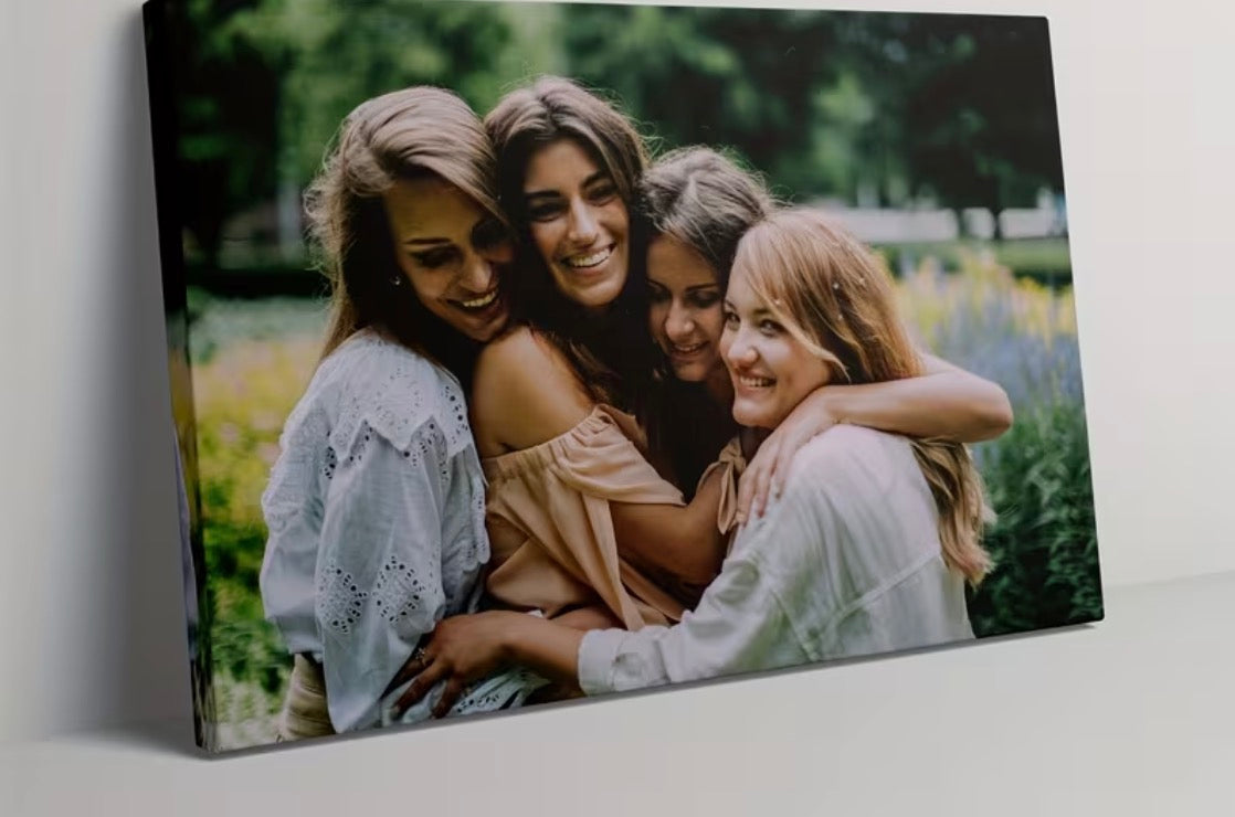 Custom Photo Canvas Print – Personalised Wall Art – 30×45cm (12×18")